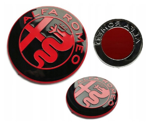 Stemma alfa romeo rosso - romeo,