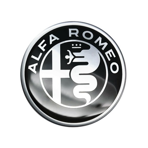 Adesivo alfa romeo - alfa, 3d