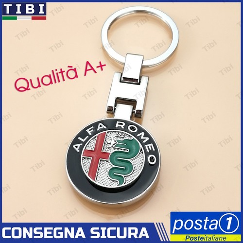 Portachiavi alfa romeo metallo - alfa,
