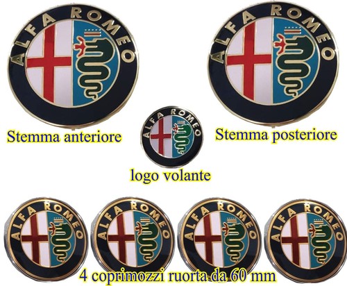 Kit fregio stemmi loghi - loghi, alfa